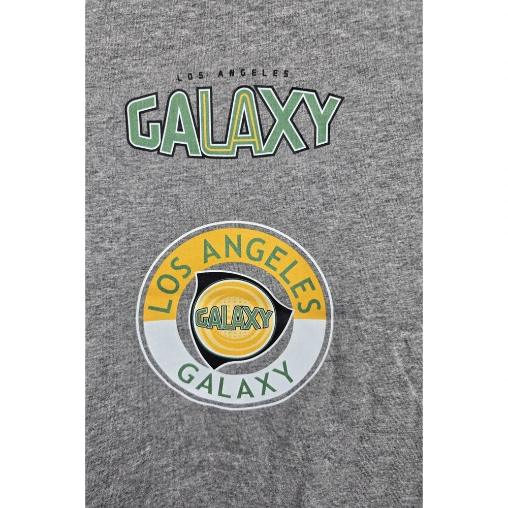 Los Angeles Galaxy Mitchell & Ness Mens XL City Collection‎ SS Tee Gray Heather